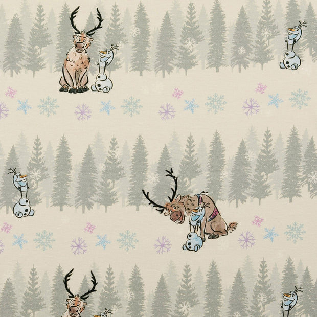 Cotton Jersey fabric Off White