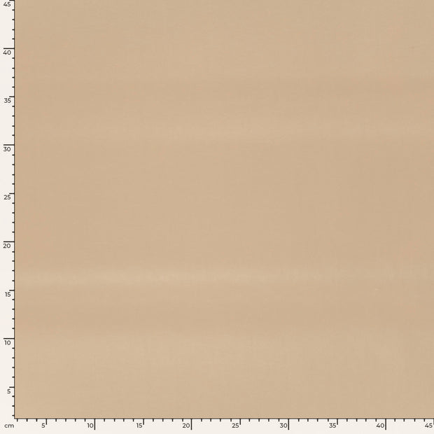Artificial Leather fabric Unicolour Beige