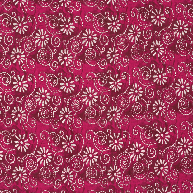 Voile fabric Fuchsia 