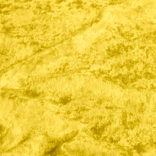 Velours fabric Unicolour Yellow