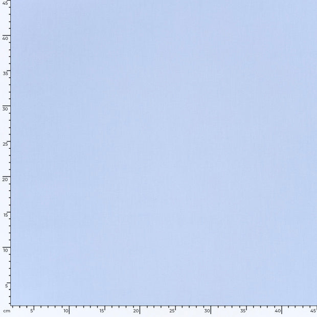 Cotton Poplin fabric Unicolour Baby Blue