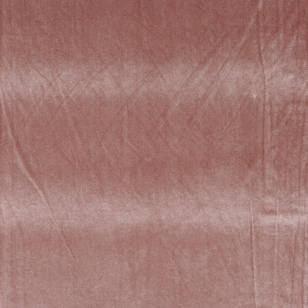 Terciopelo tela Rosa claro ligeramente brillante 