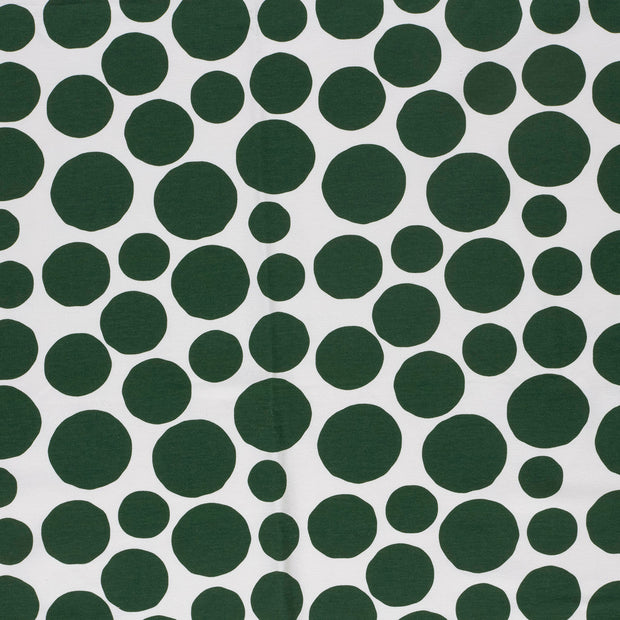 French Terry tissu Vert foncé 