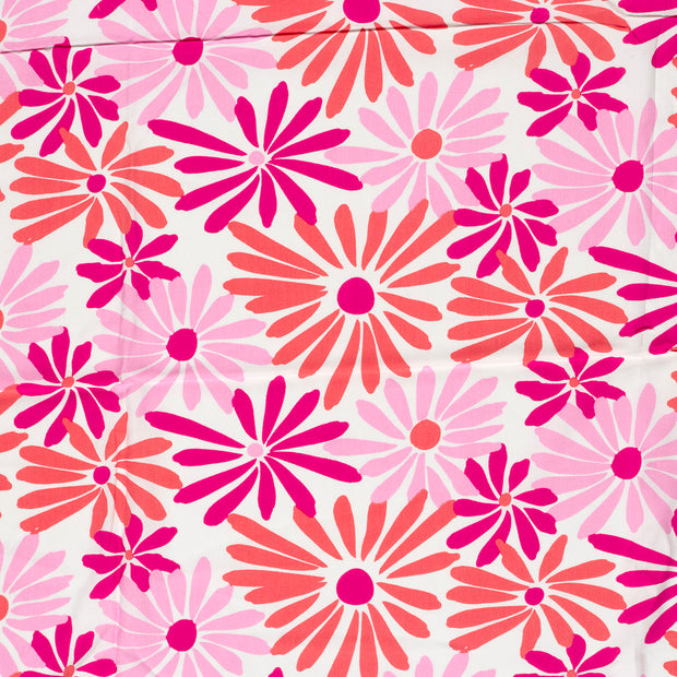 Bamboo Poplin fabric Pink matte 