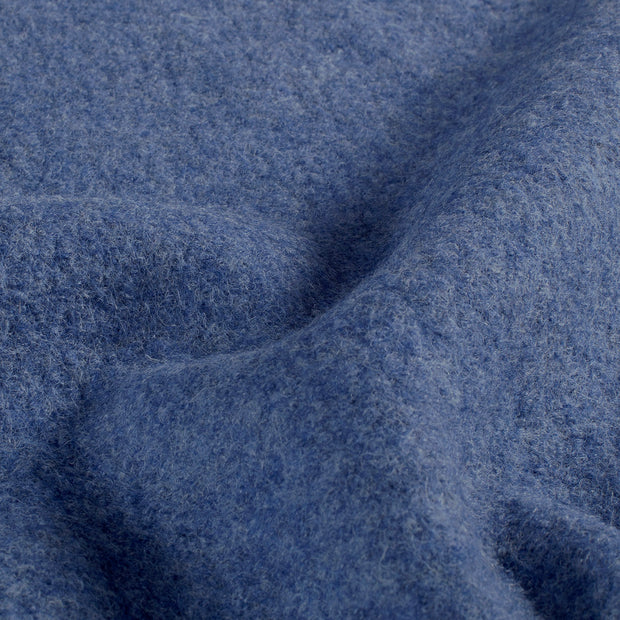 Walkloden fabrik Uni Babyblau
