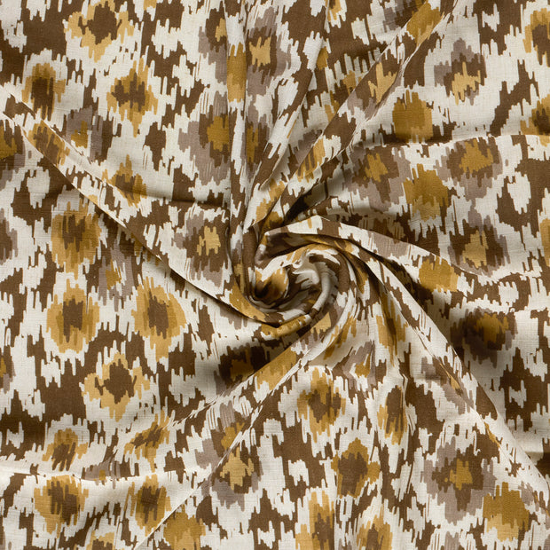  fabric Camel printed 
