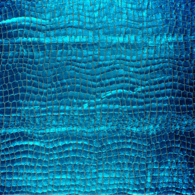 Lamé tela Agua metalizado 