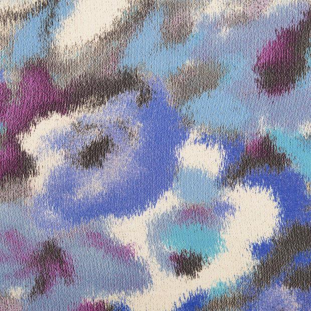 Viscose Satin fabrik Blumen Mehrfarbig