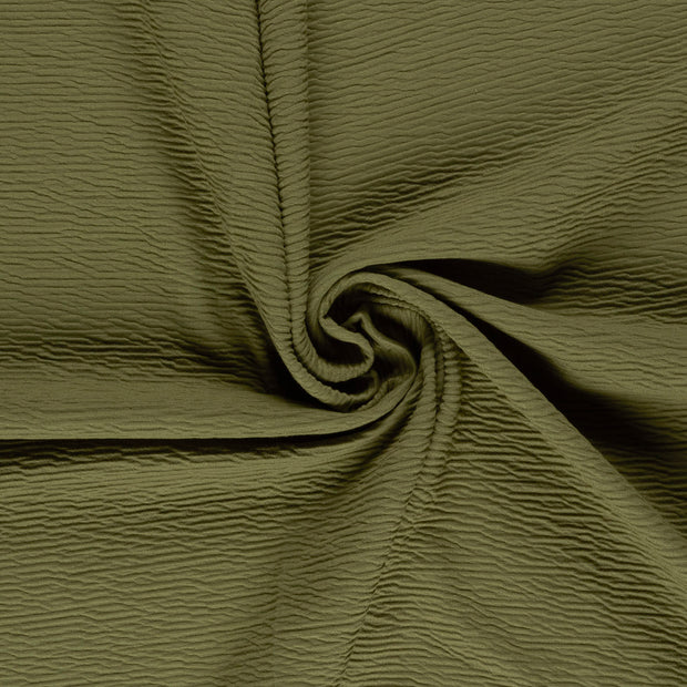 Knitted fabric Dark Green dyed 