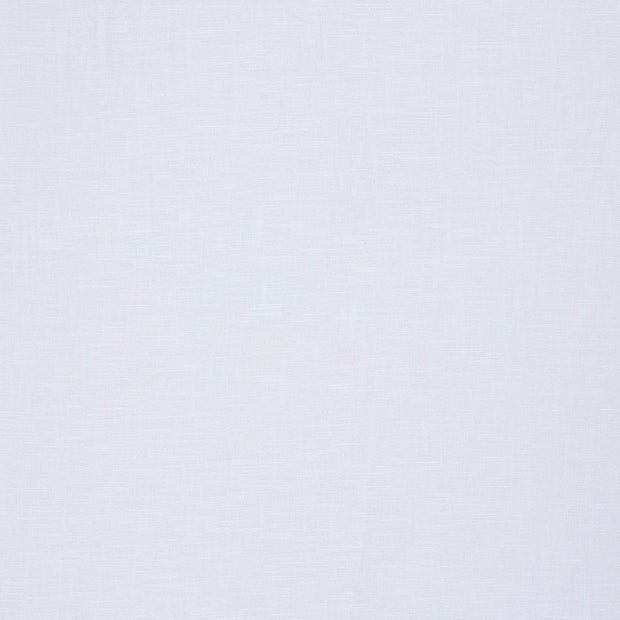 Linen fabric White matte 