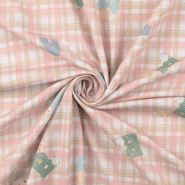Jersey fabric Light Pink 