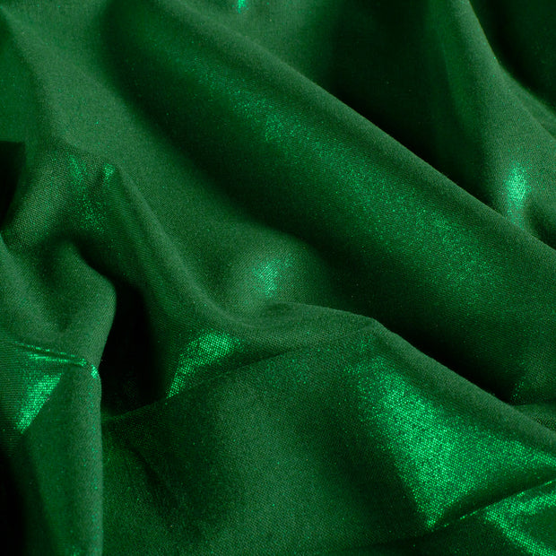 Cotton Poplin fabric Christmas Green