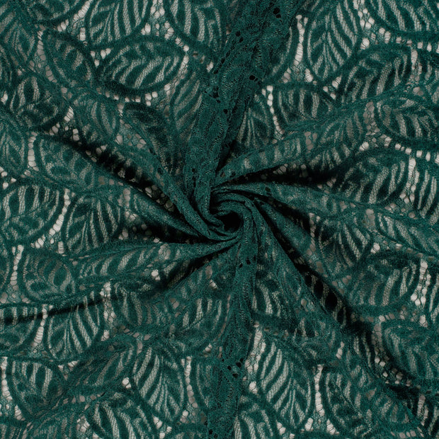 Chenilla tela Verde oscuro 