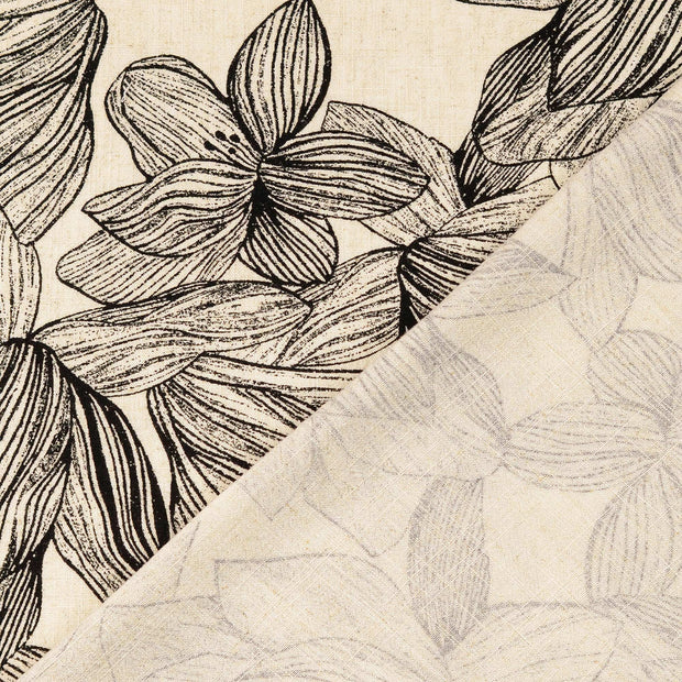 Linen fabric Nude 