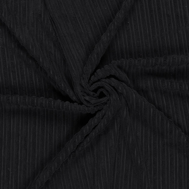 Cordón 4.5w tela Negro cepillado 
