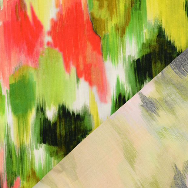 Viscose Poplin fabric Apple Green 