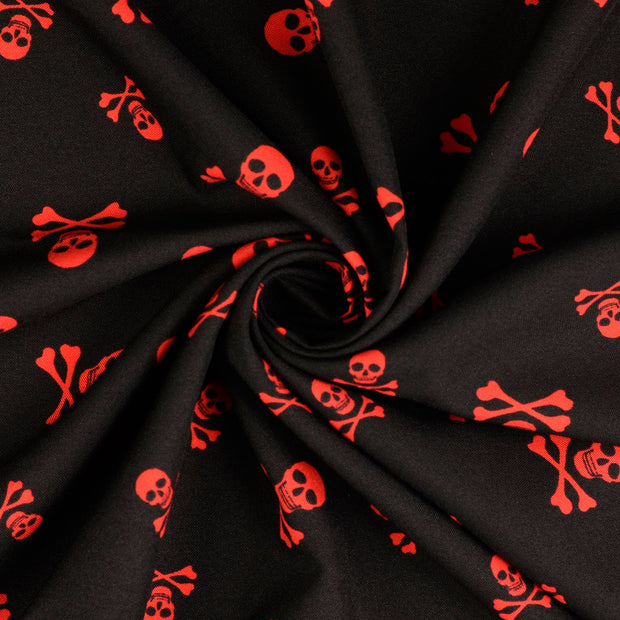 Burlington tela Rojo estampado 