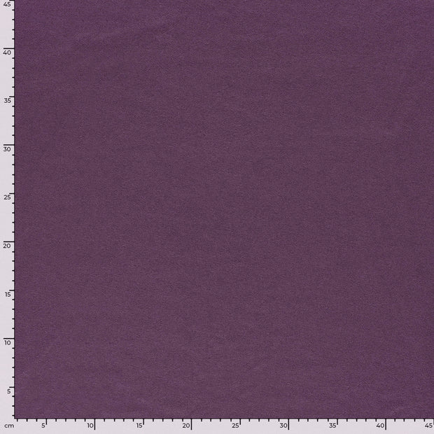 Heavy Knit tela Melange Morado