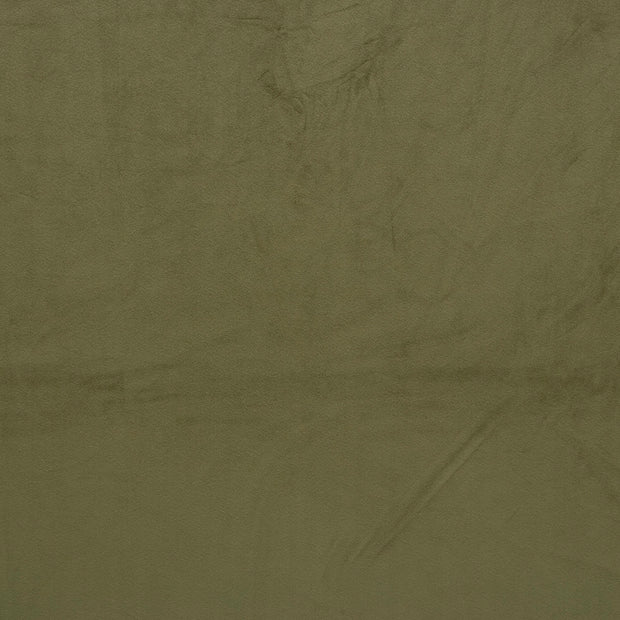 Supersoft Velvet tissu Vert kaki 