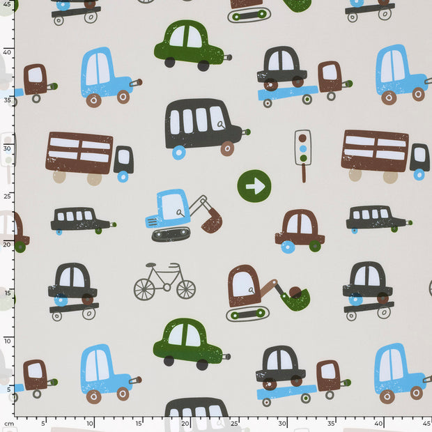 Softshell fabrik Autos Beige