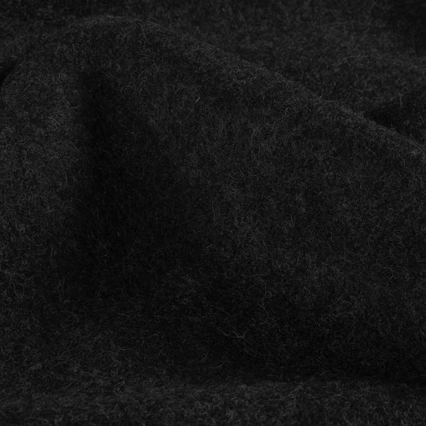 Paño de lana tela Unicolor Gris oscuro