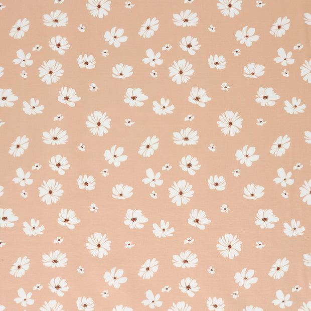 Jersey fabric Pink soft 