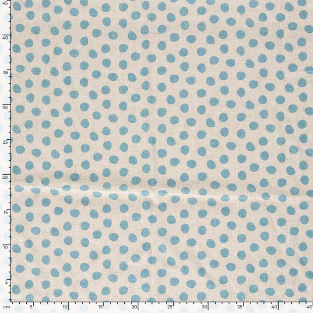  fabric Dots Aqua