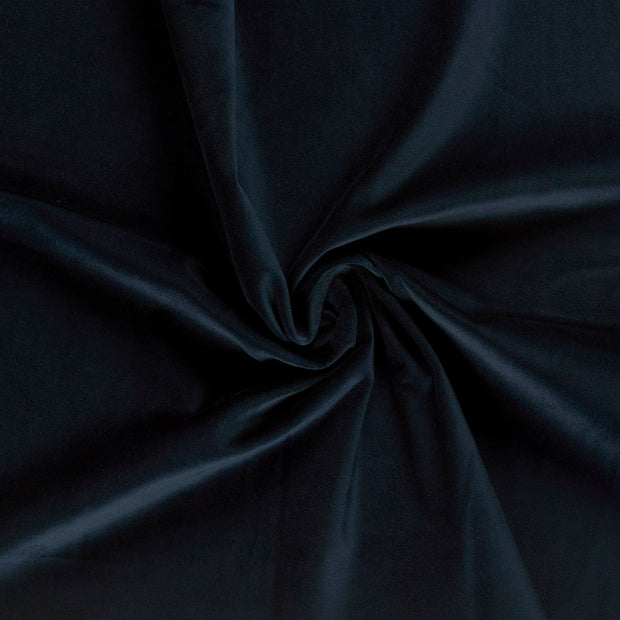 Velours fabric Navy 
