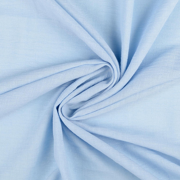 Woven Polyester tela Azul claro 