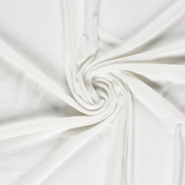 Supersoft Velvet stof Gebroken wit 