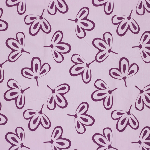 Jersey tissu Lilas doux 