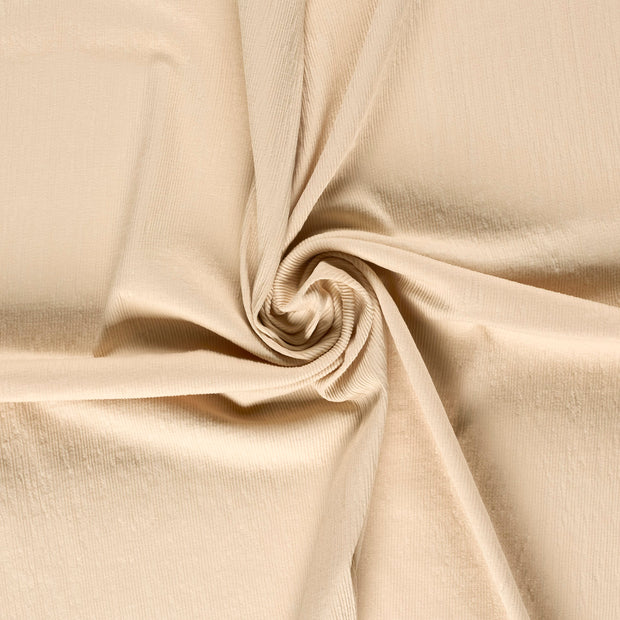 Gebreid stof Beige geverfd 