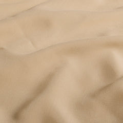 Viscose Poplin Effen Beige