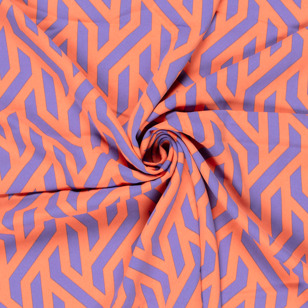 Twill Stretch tela Coral 
