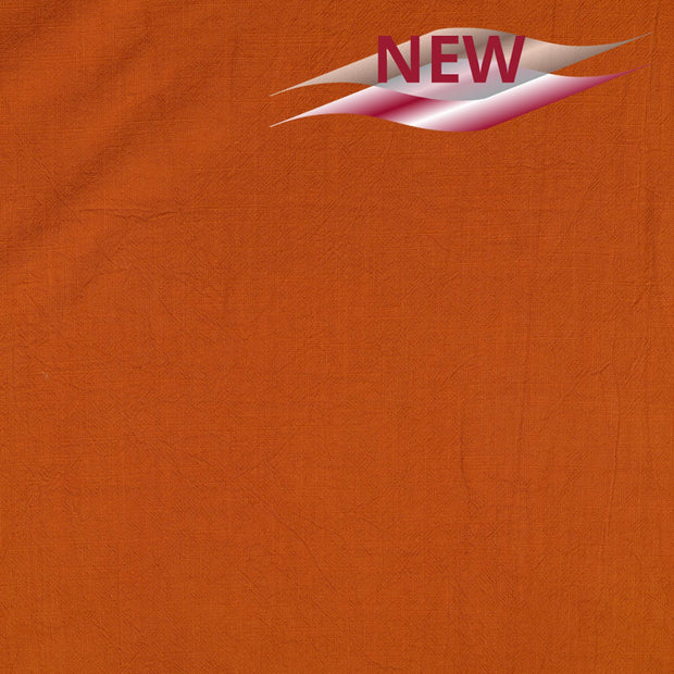 Cotton Poplin fabric Brique