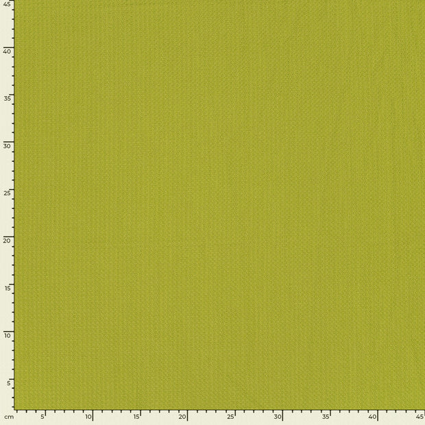Polyester Bubble fabrik Uni Lime Grün