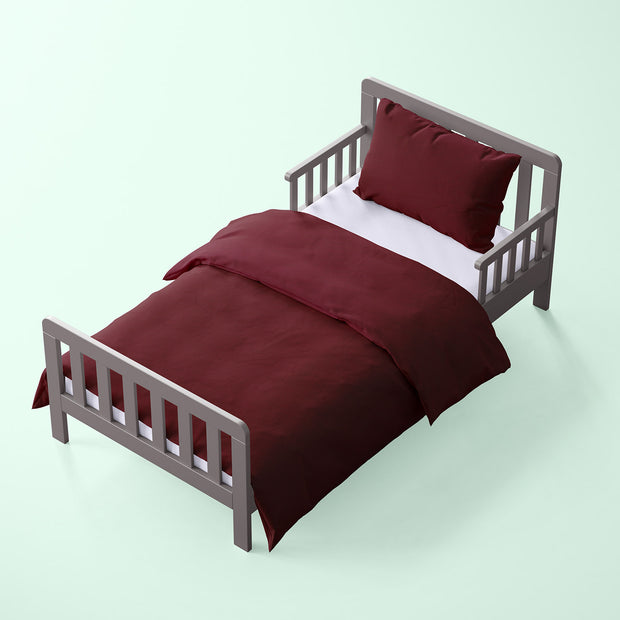 Cretonne fabric Unicolour Bordeaux
