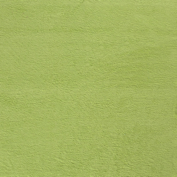 Terry Towelling fabric Lime Green matte 