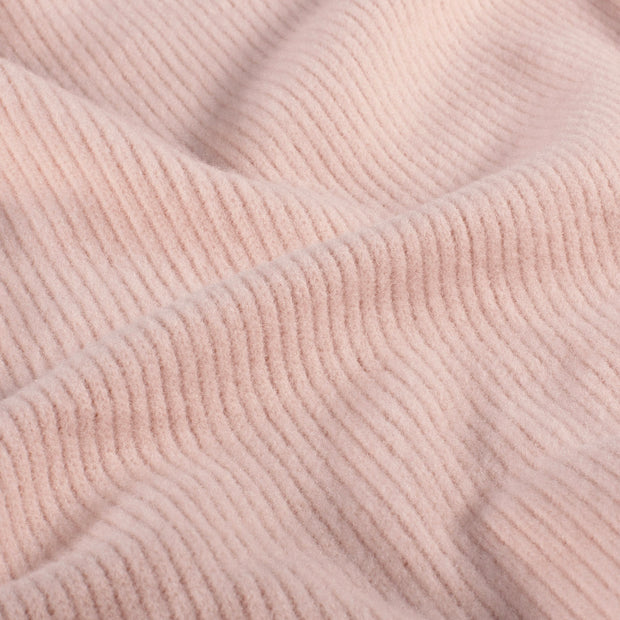 Poly Viscose Jersey fabrik Uni Rosa