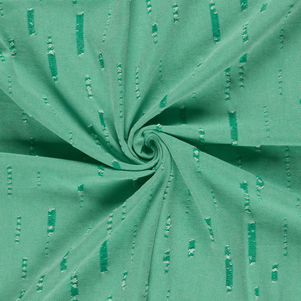 Denim fabric Green 