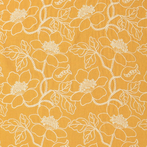  fabric Flowers Beige