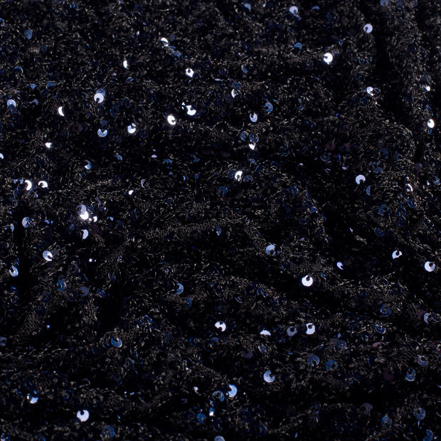 Mesh fabric Unicolour Navy