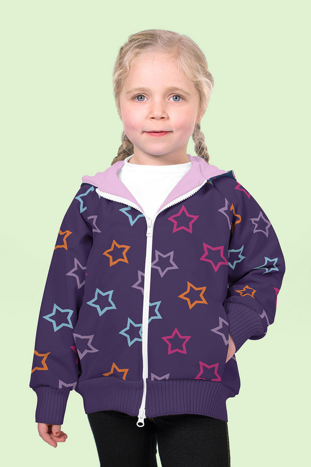 Softshell fabric Purple soft 