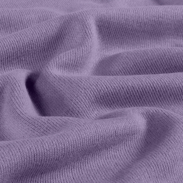 Poly Viscose Jersey fabric Melange Lavender