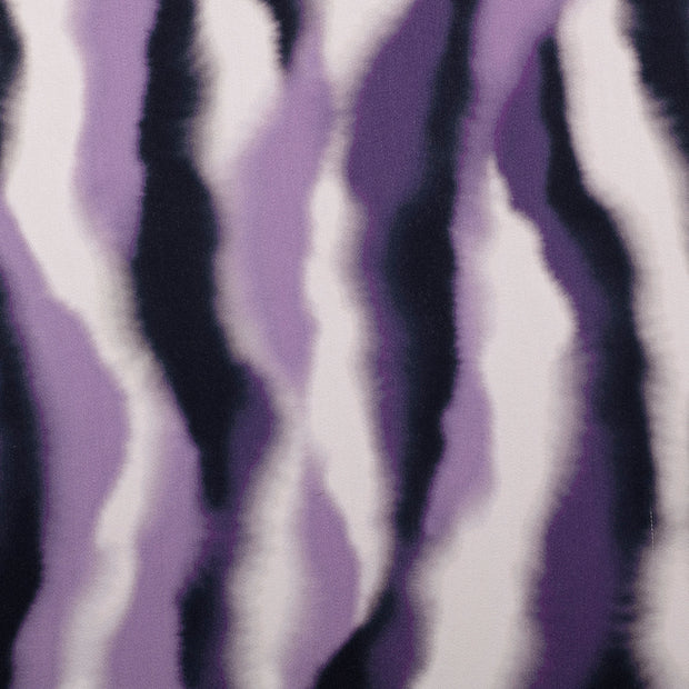 Viscose Satin fabric Batik Fuchsia