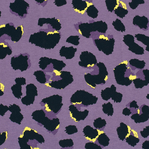 Viscose Jersey fabric Panther Magenta