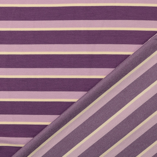 Punta di Roma fabric Lila yarn dyed 