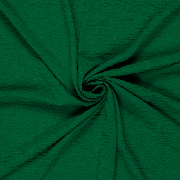 Woven Polyester tela Forest Green fundido 