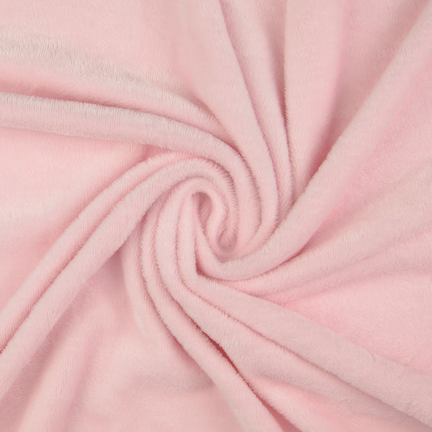 Alphen Fleece stof Licht roze 