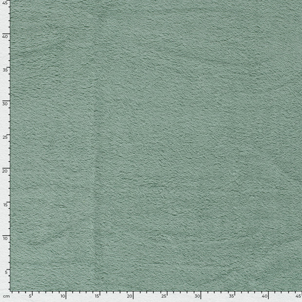 Terry Towelling fabric Unicolour Dark Mint